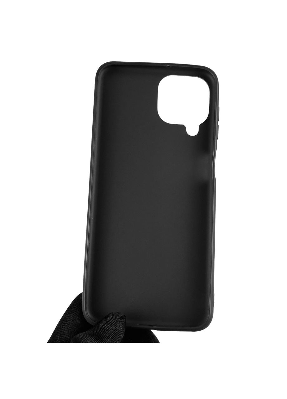 Чохол для Galaxy M33 5G SM-M336B однотонний матовий силіконовий на самсунг м33 чорний Samsung (366022946)