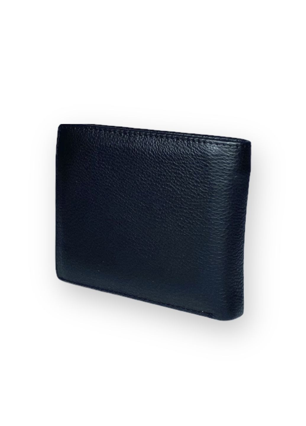 Чоловічий гаманець з затискачем натуральна шкіра 2 відділення для купюр розмір: 11 5*9*3 см чорний Moro (266912016)