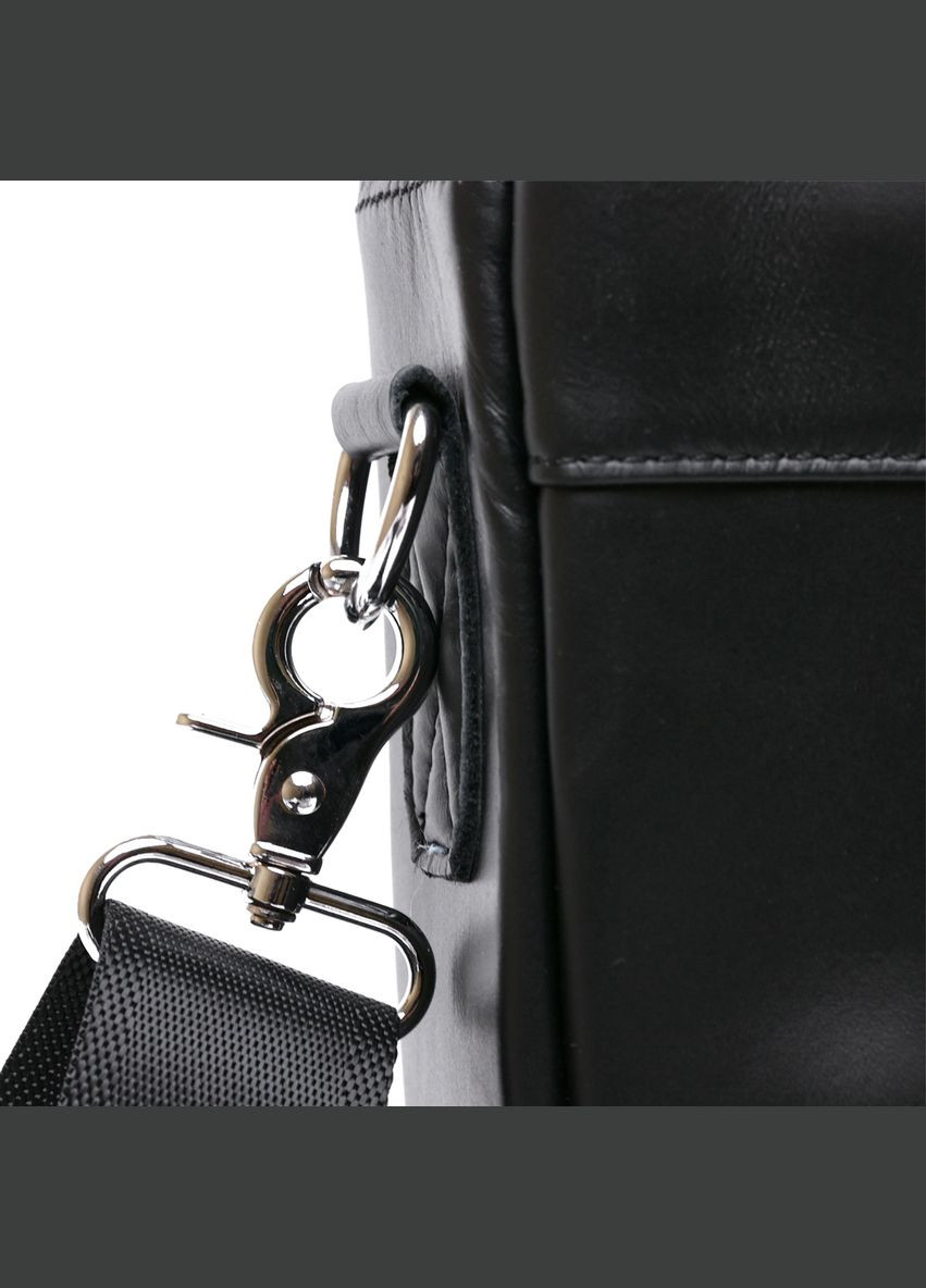 Сумка чоловіча шкіряна через плече 20680 Чорний Vintage (302008886)