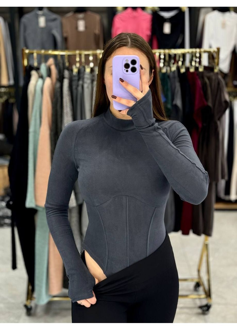 Боди 1680 теплый,низ две кнопки,молния спинка,Турецкая Puma Україна (368467314)