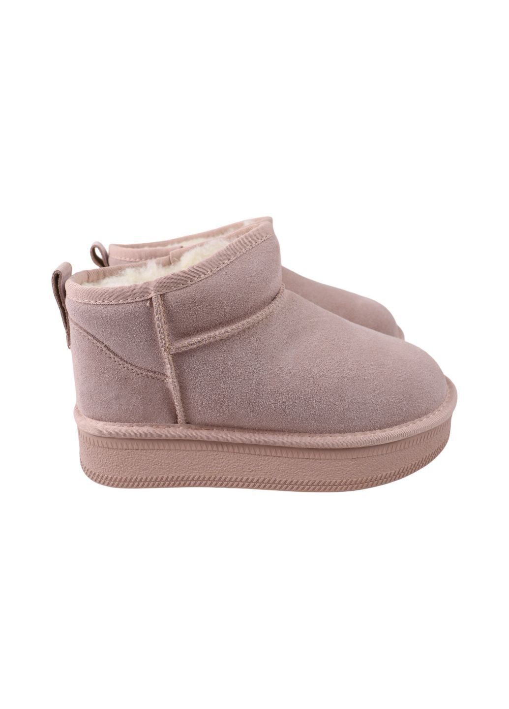 Угги жіночі бежеві натуральна замша Sorte Lady 167-25ZU (308862614)