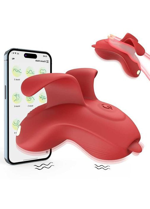 Кліторальний смарт-вібратор силіконовий з акумулятором для жінок 71 мм Love Spouse (366732762)