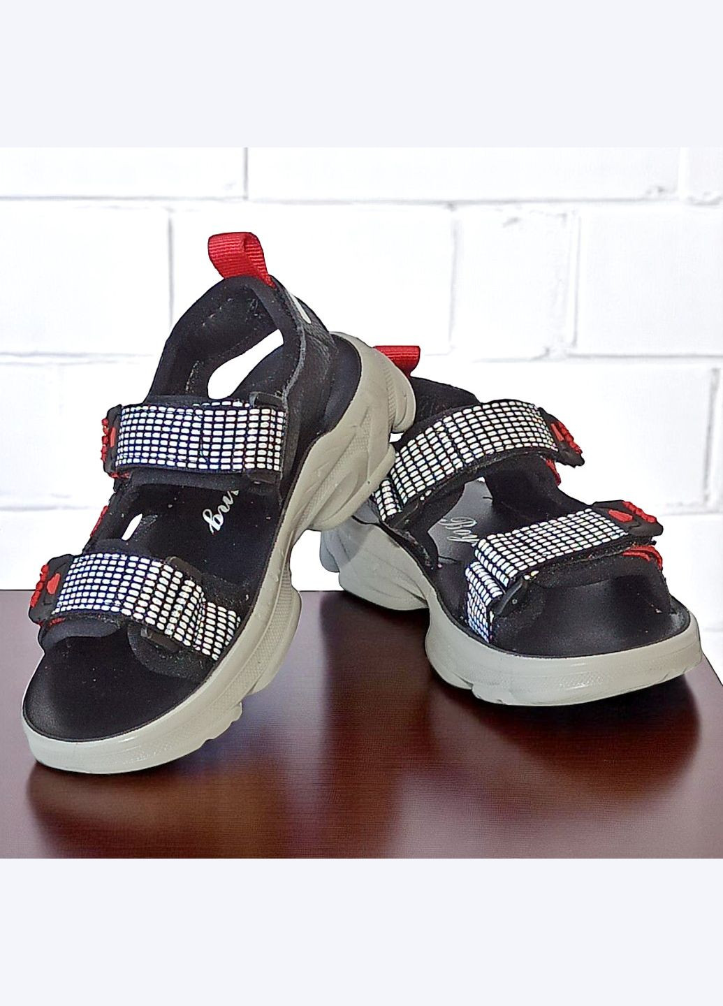 Відкриті спортивні босоніжки сандалії на липуучках для хлопчика Boyang (333832181)