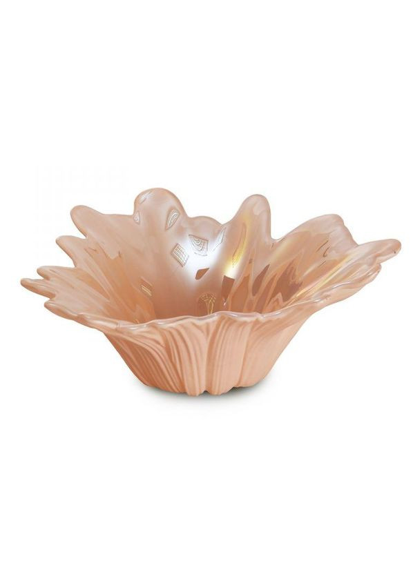 Блюдо скляна 316-892 19 см персикова Franco (347229914)