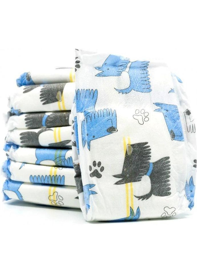 Підгузки S для собак-сук з індикатором вологості, ароматом лаванди (цуценята),, 12.штук Misoko&Co (278309564)