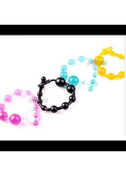 Анальні буси 0.9 - 2.6 см Anal Balls кульки ялинка силіконові Бірюзовий Lovetoy (303905981)