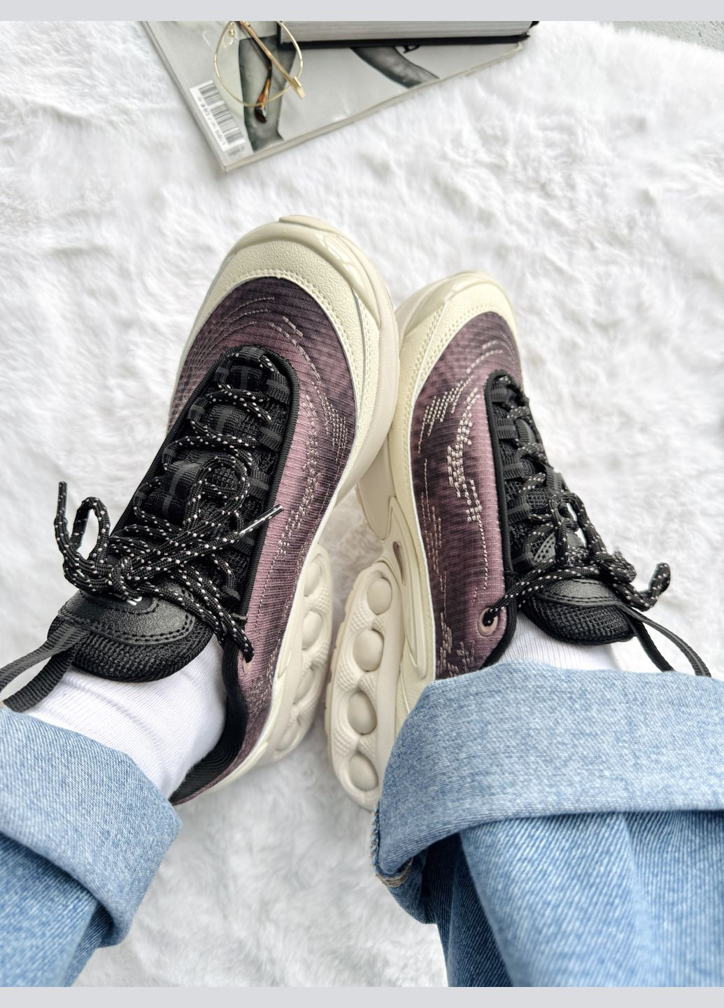 Бежеві Осінні кросівки чоловічі і жіночі nike air max dn sp smokey mauve | найк аір макс дн сп бежеві No Brand