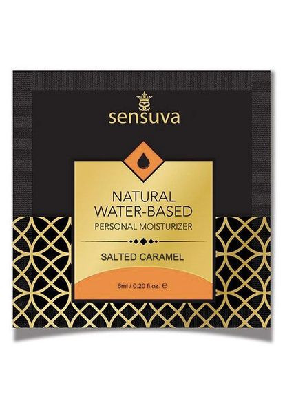 Пробник Natural Water-Based Salted Caramel (6 мл) Sensuva (289873162)