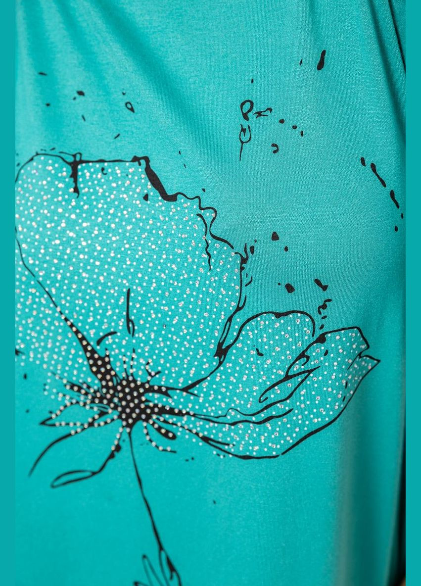 Футболка женская с принтом Ager 244R602 - (319359437)