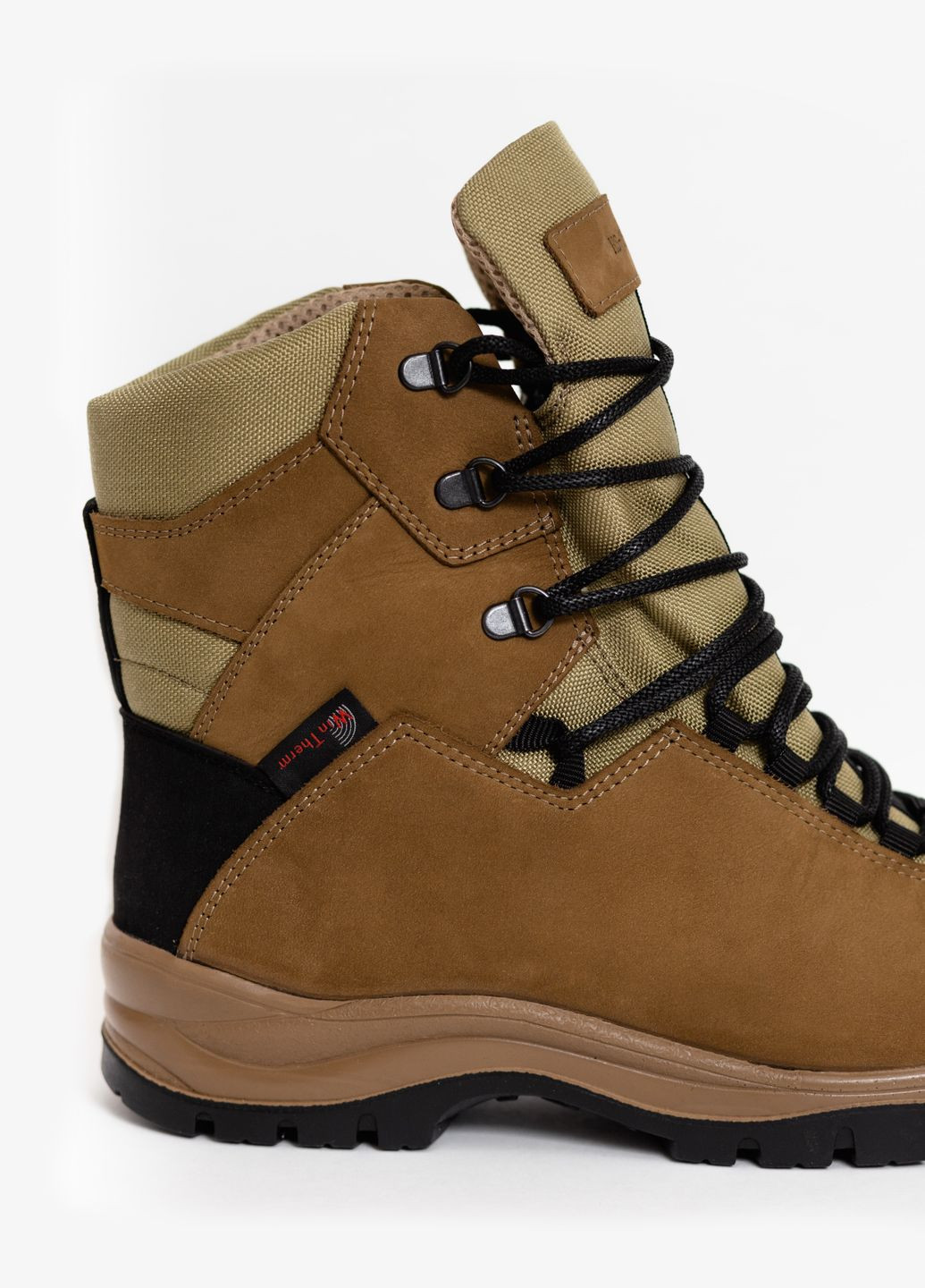 Кожаные Зимние Мужские Берцы Тактические. 39-46р Койот. Для тяжелых погодных условий! 45ZM-1012 No Brand (301137889)