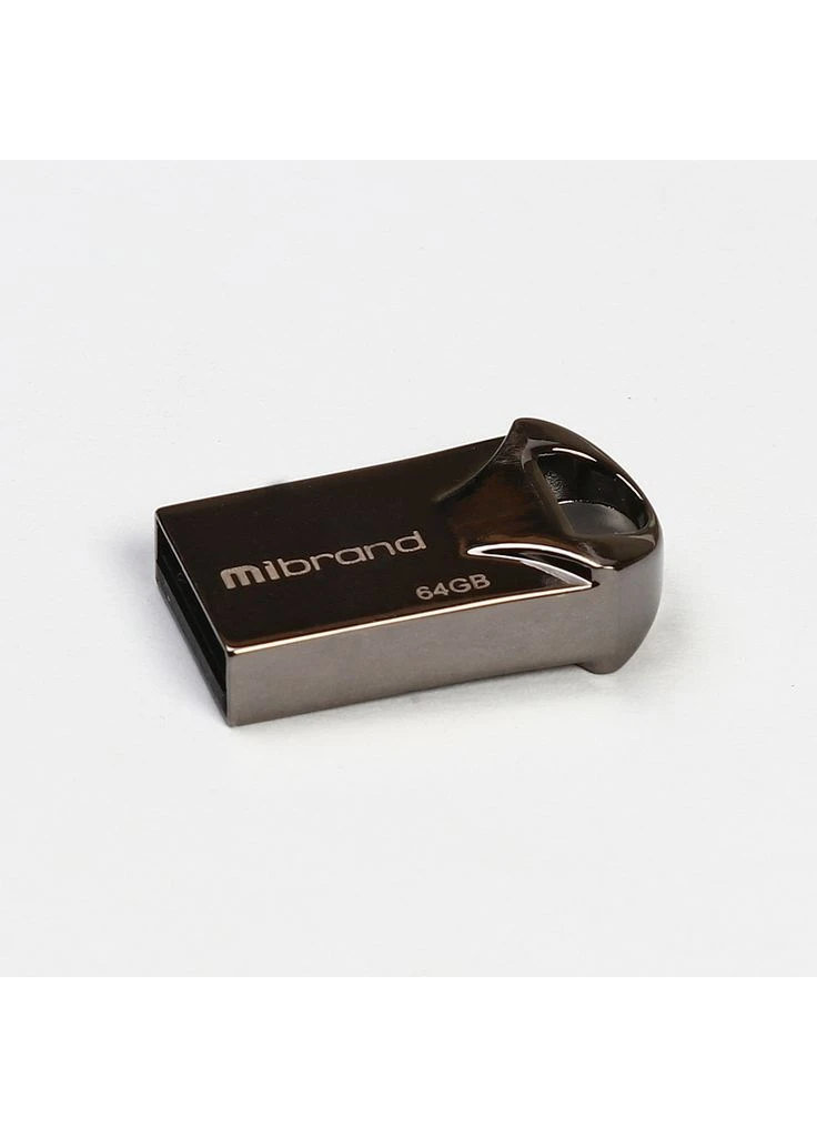 Флеш-накопитель USB 2.0 64Gb Black (MI2.0/HA64M1B) Mibrand Hawk (357472578)