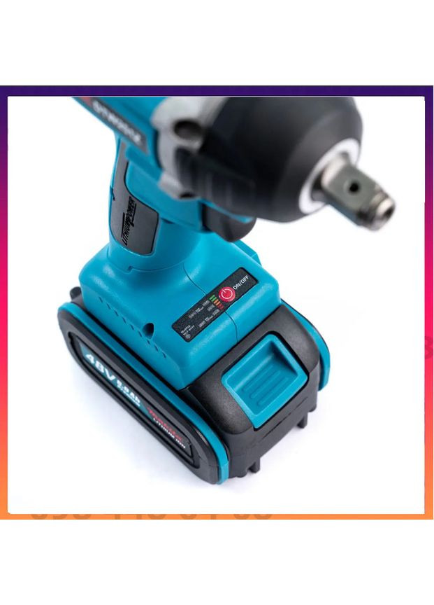 Айковерт акумуляторний DTW251Z 500 Nm (48V 6AH) безщітковий Гвинтоверт для шиномонтажу макіта для авто Makita (368682214)