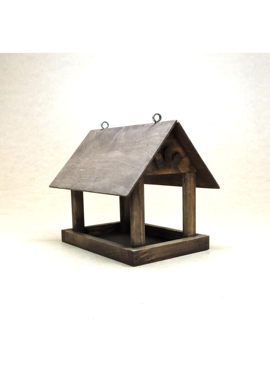 Годівниця садова для птахів Малинівка міні капучино (КРМ-000409) No Brand (328605474)