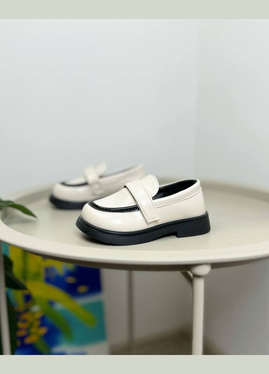 Белые туфли детские классические белые 1278 No Brand