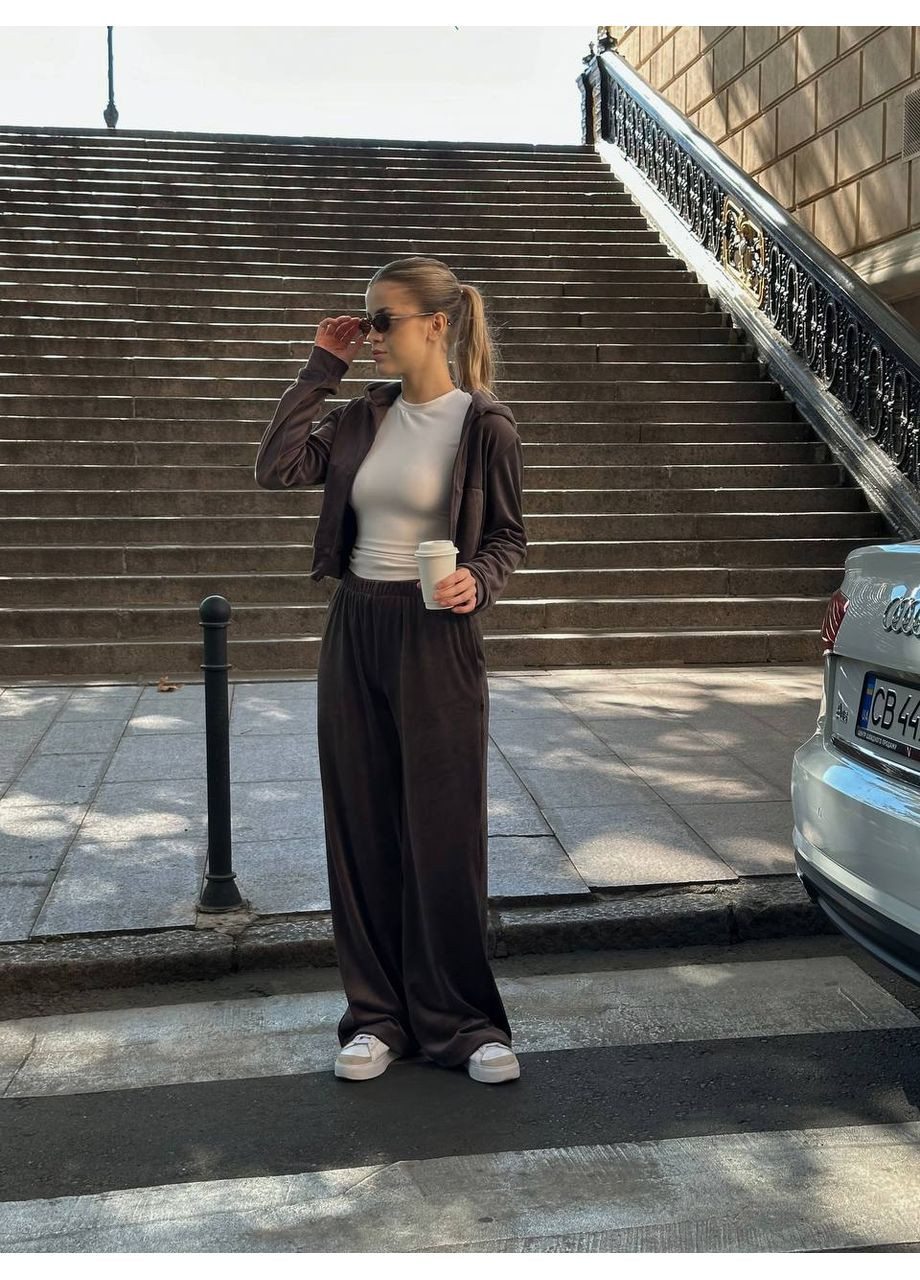 Велюровый костюм – нежный, стильный и комфортный DK/DL Мода без кордонів (369573750)