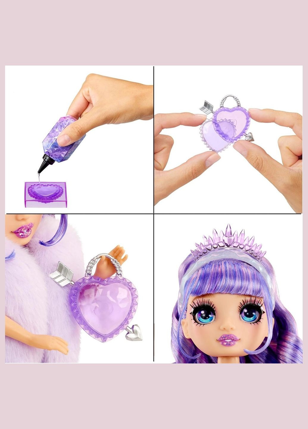 Кукла Creative Crystals Виолетта (121404) Rainbow High (326806220)