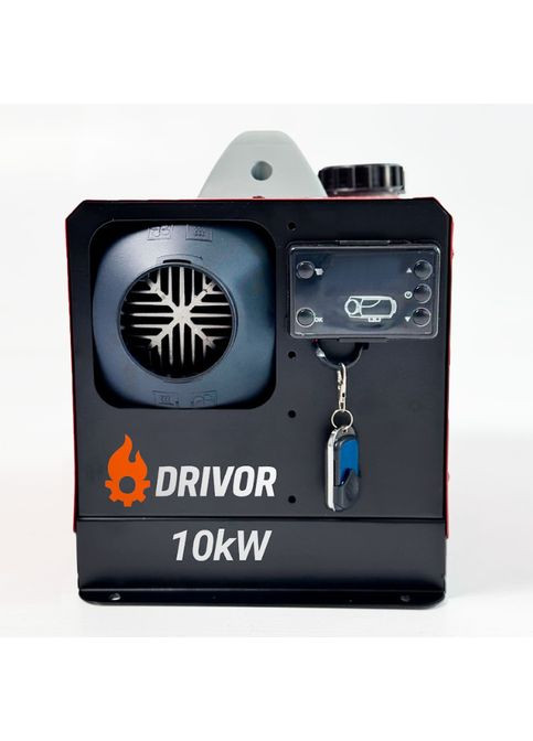 Автономний дизельний обігрівач ( ) Drivor 10 кВт (12В/24В/220В) з LCD-дисплеєм та пультом ДК Webasto (371311654)