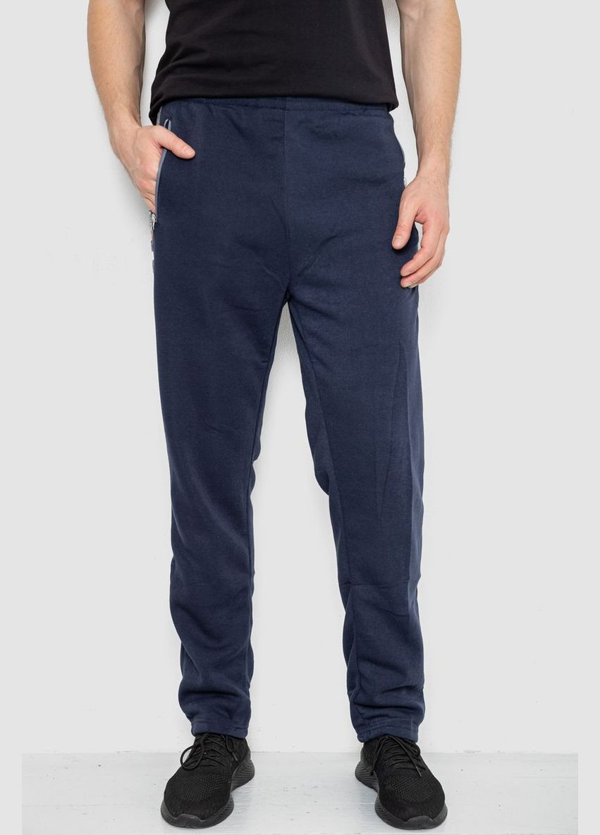 Темно-синие демисезонные брюки Ager