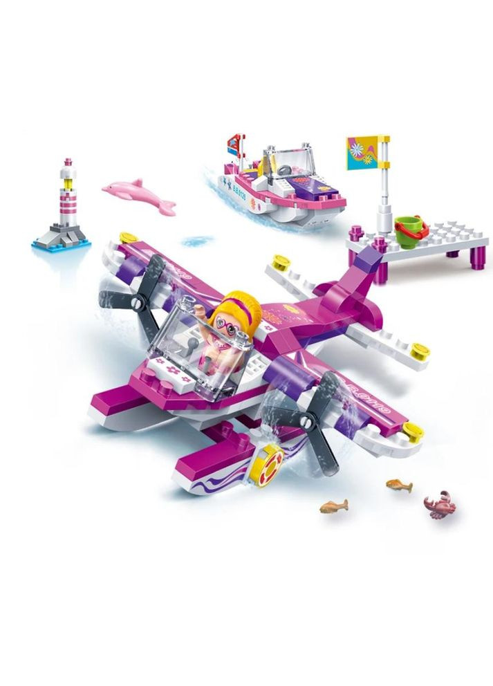 Конструктор Модний пляж Літак та катер 6132 172 ел. shop (6974387591823) Banbao (315479439)