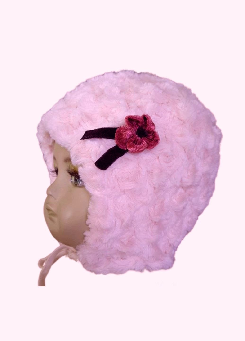 Шапка для девочки Adell 13001 молочная 48 Jamiks (305831539)