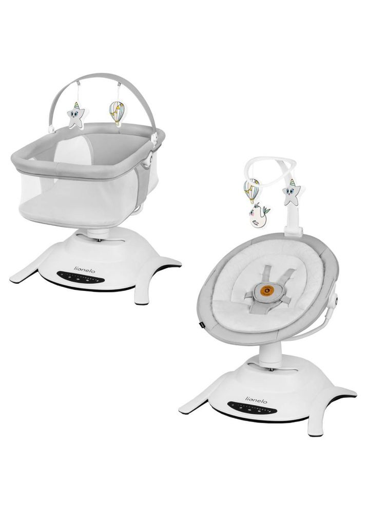 Колисковий центр LO-BELLA SET GREY CONCRETE Lionelo (323111860)