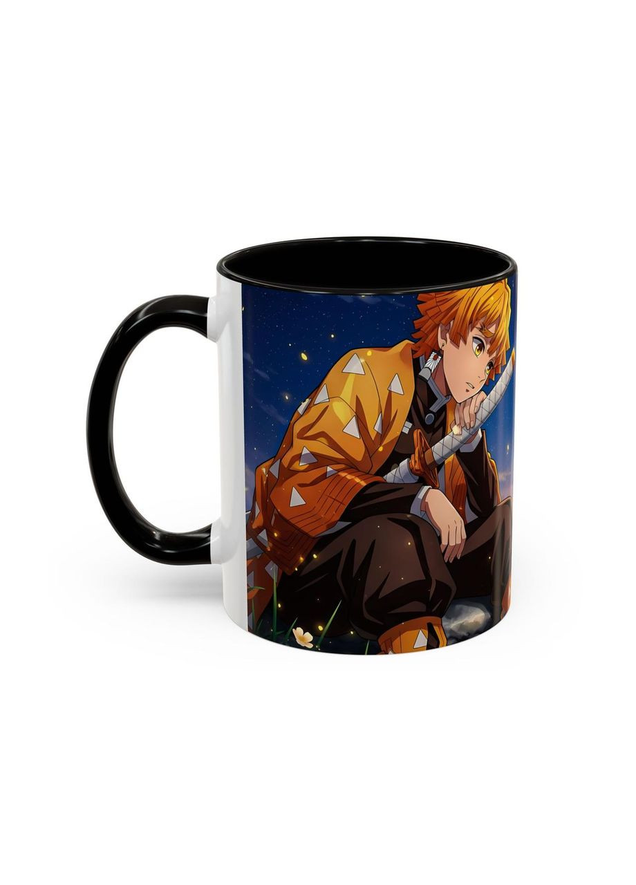 Чашка "Demon Slayer: Kimetsu no Yaiba"- Зеніцу Агацума No Brand (368671919)