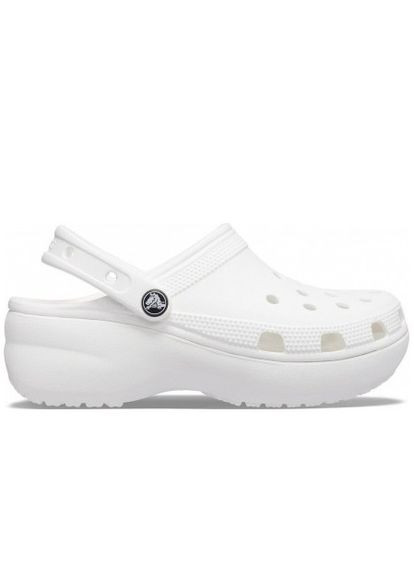 Жіночі крокси Classic Platform Clog W5-35-22.5 см White 206750 Crocs (281158574)