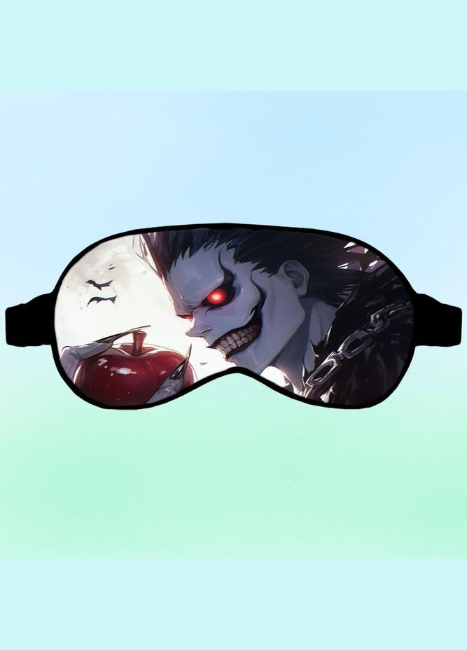 Маска для сну Аніме Зошит смерті #0015 чорна No Brand (315044561)