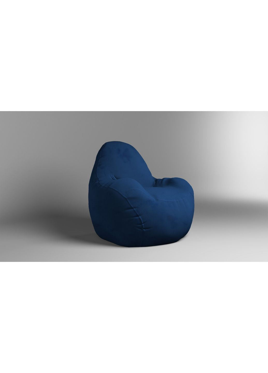 Крісло - мішок Relax 100 см Велюр Energy Blue SkyPuff (361258232)