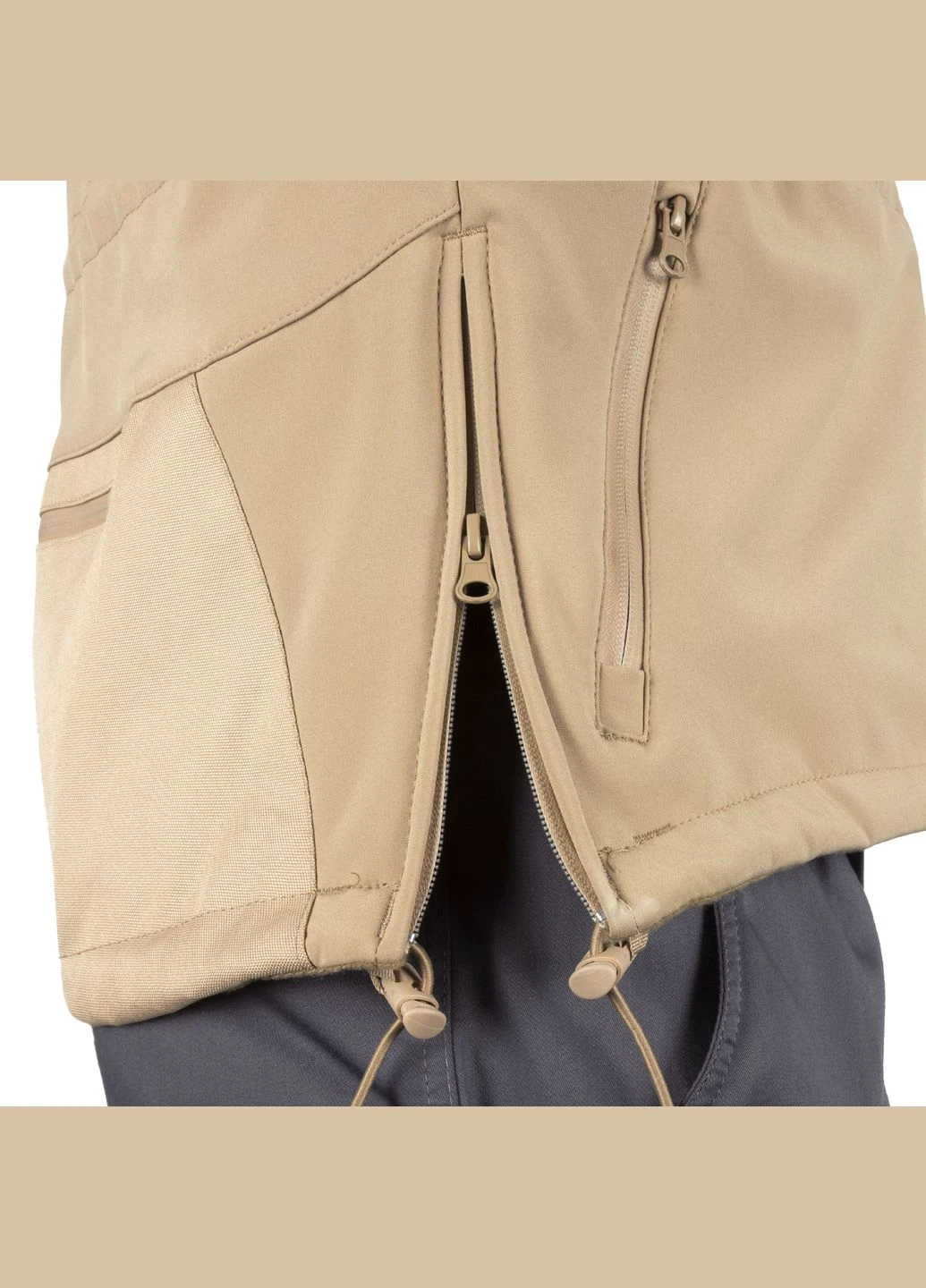 Куртка демісезонна Softshell Plus Coyote Mil-Tec (326508925)