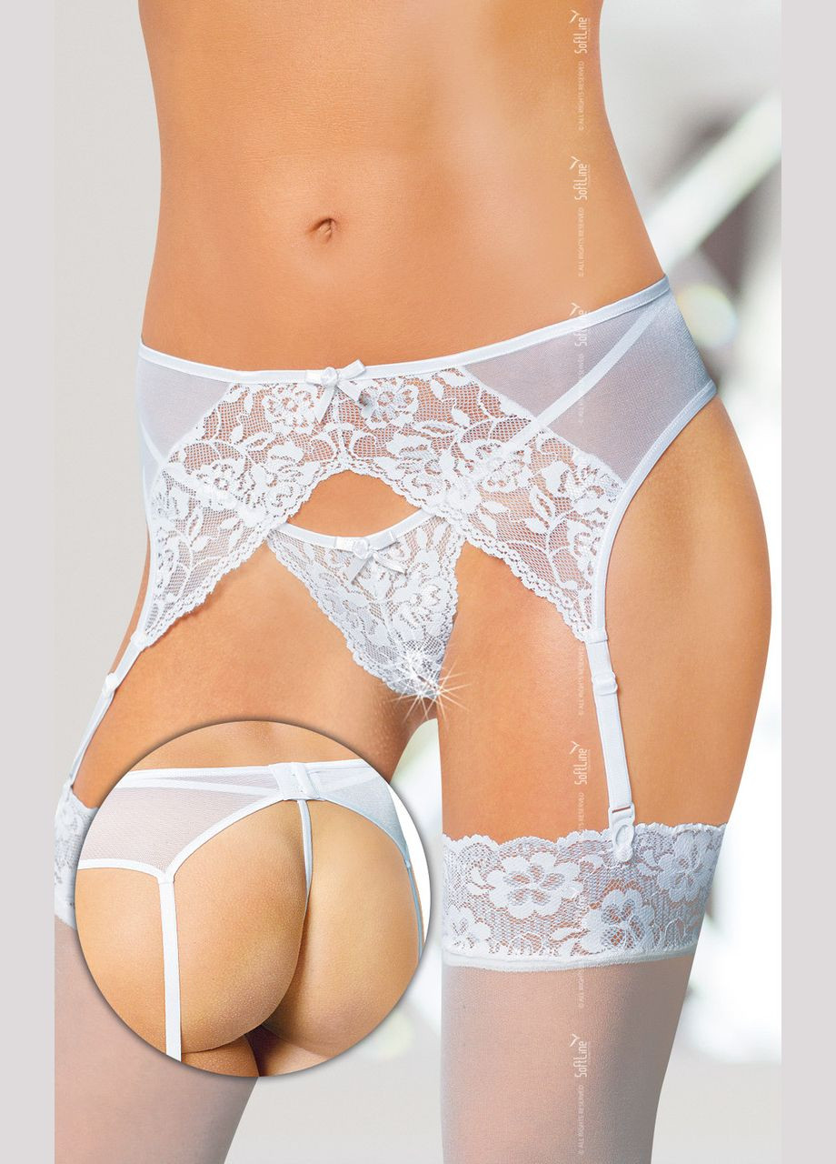Пояс для панчіх - Garterbelt 3317, white SoftLine (322185877)