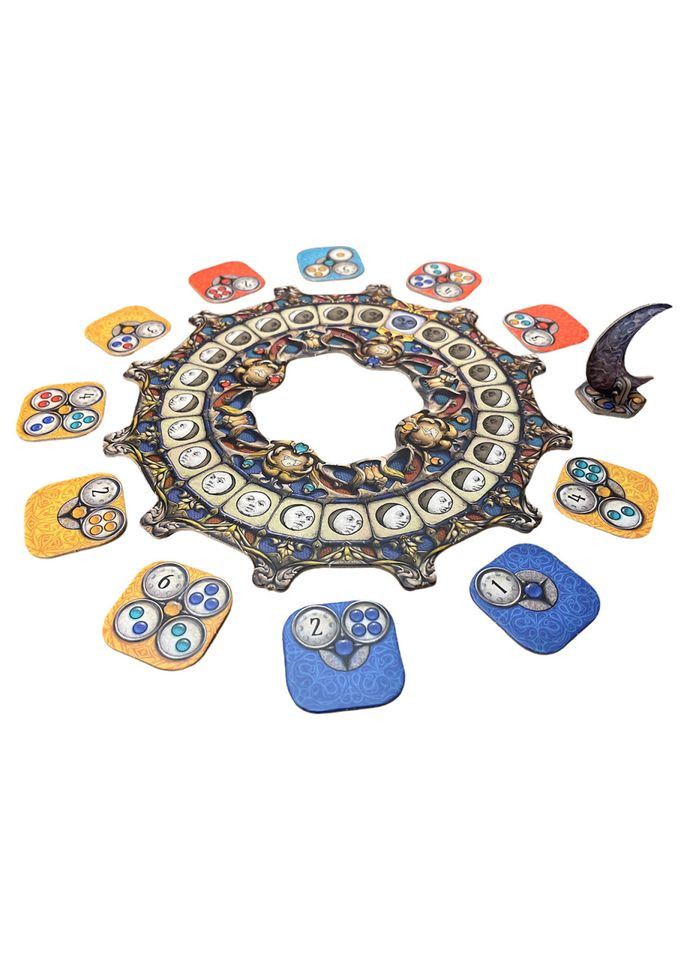 Настольная игра "ЛунаНоволуние" MM001U с фигуркой Луны Games7Days (304973076)