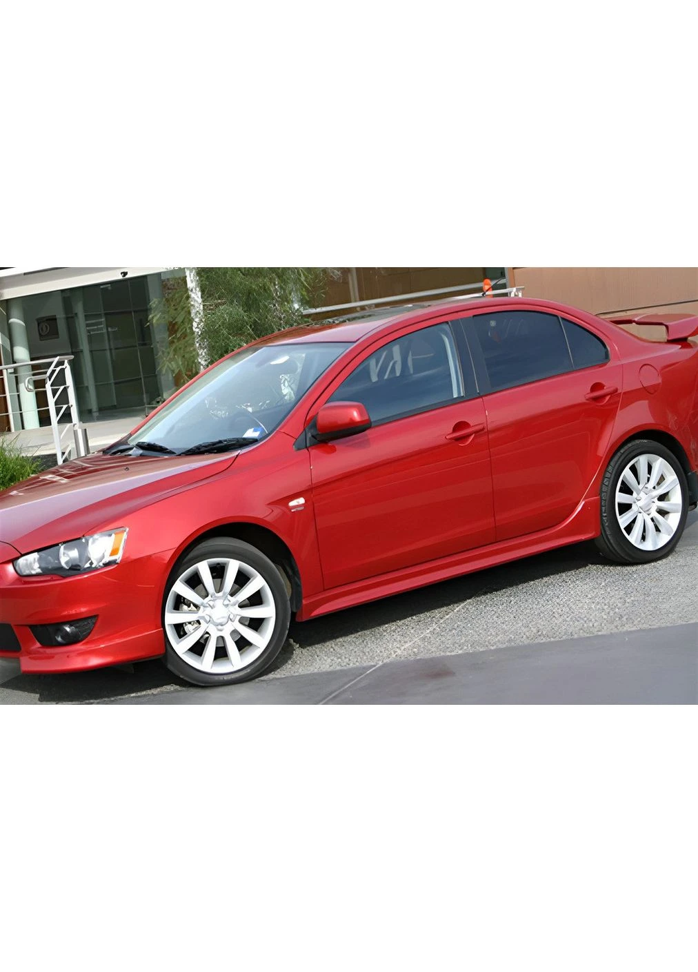 Бокові пороги DPT (Під фарбування) для Lancer X 2008- рр Mitsubishi (392199369)
