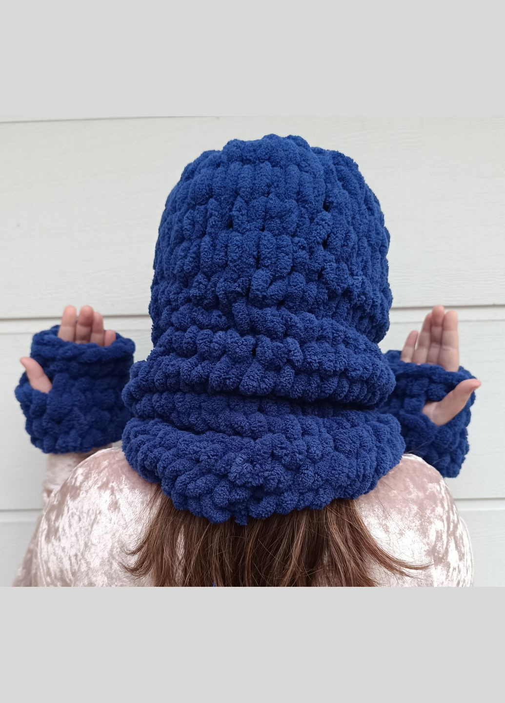 Шапка-балаклава синя 2 Льва (354331488)