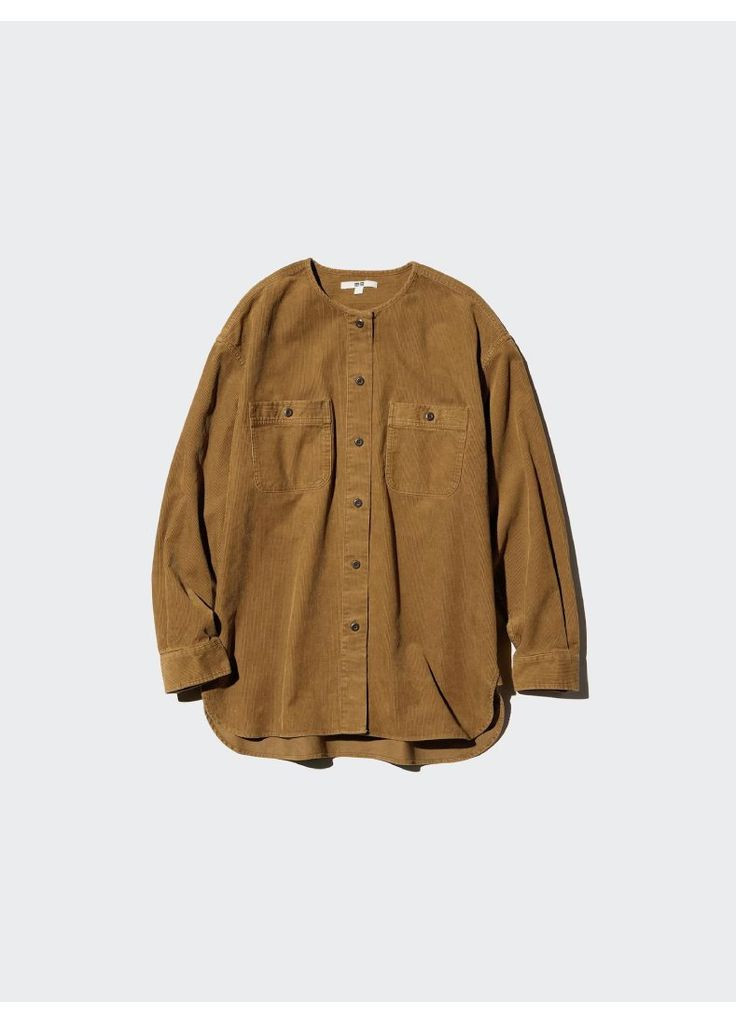 Светло-коричневая демисезонная куртка Uniqlo