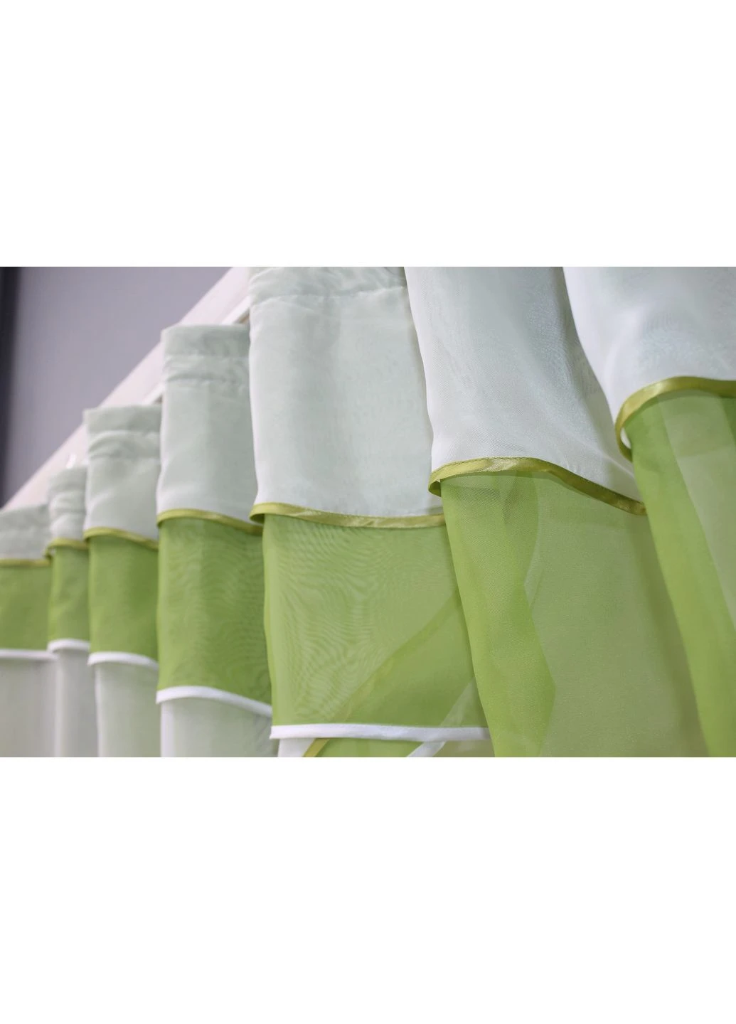 Кухонный комплект № 00к оливковый с белым 280х155 см (59-854) VR-Textil (299634272)