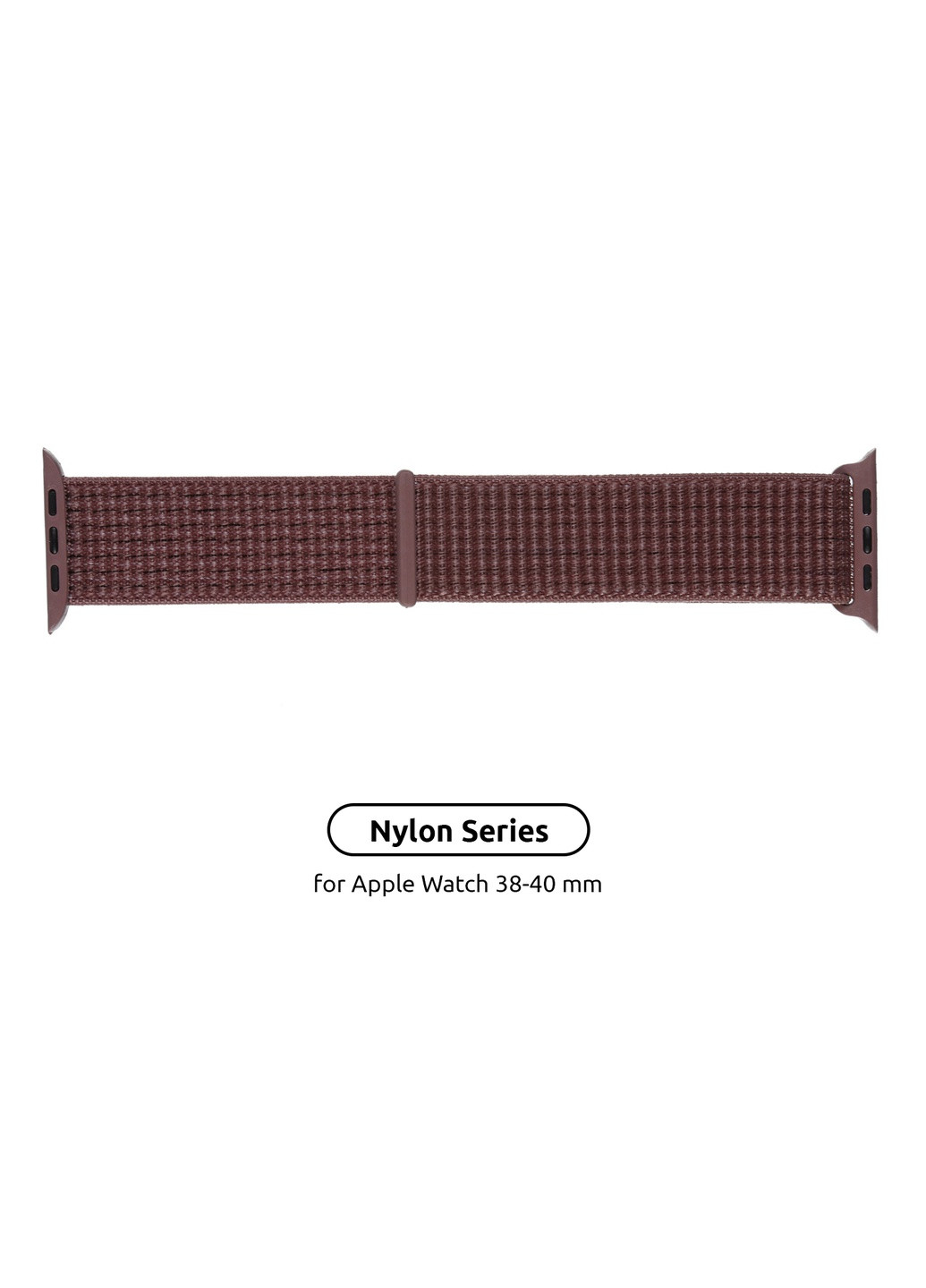 Ремешок Nylon Band для Apple Watch All Series 38/40/41mm Smoke Purple (ARM55850) ArmorStandart (259967646)