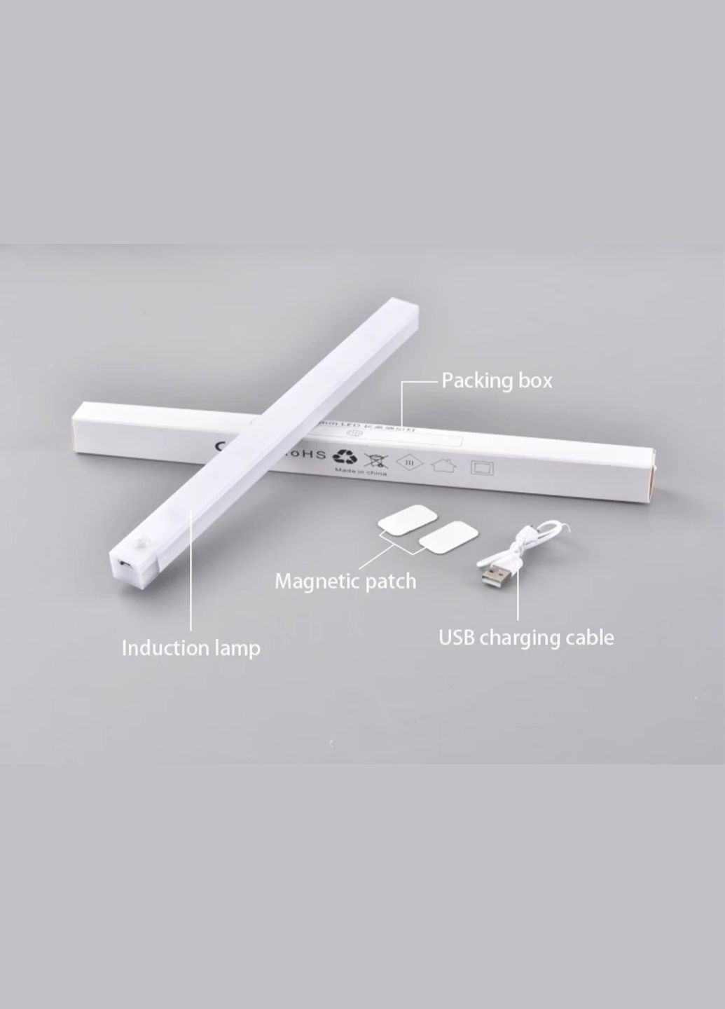 LED светильник с датчиком движения и датчиком день/ночь 10 см China (345751382)