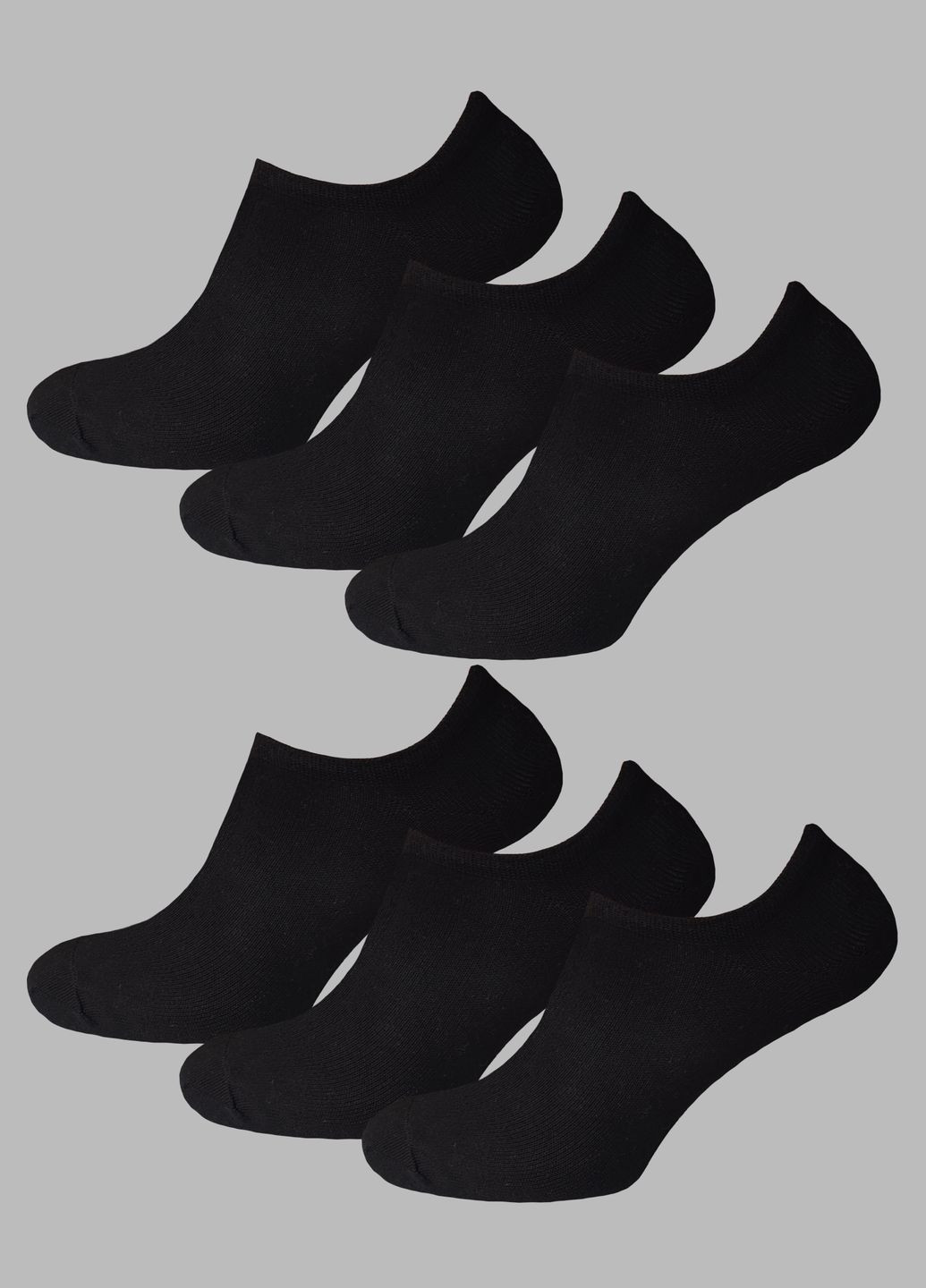 Сліди бавовняні із силіконовою вставкою на п'ятці 6 пар Житомир Lomani (353497274)