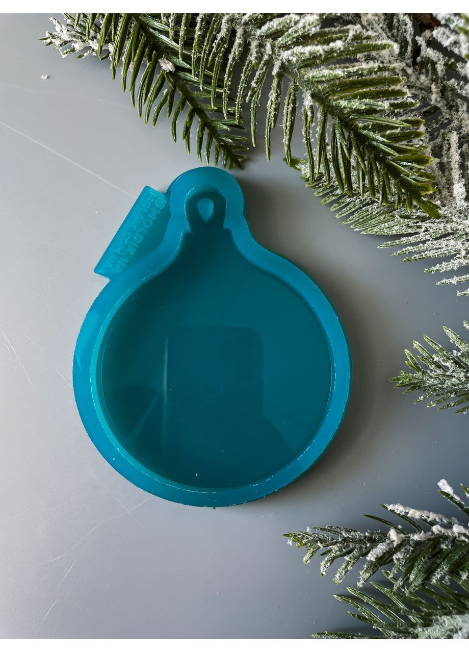 Молд Шар форма для новогодних игрушек на елку силиконовая форма для эпоксидной смолы No Brand (370566815)