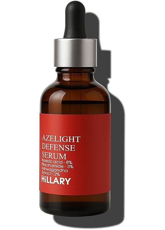 Азелаиновая осветительная сыворотка Azelight Defense Serum 30ml (1496820-38079854) Hillary (368608908)