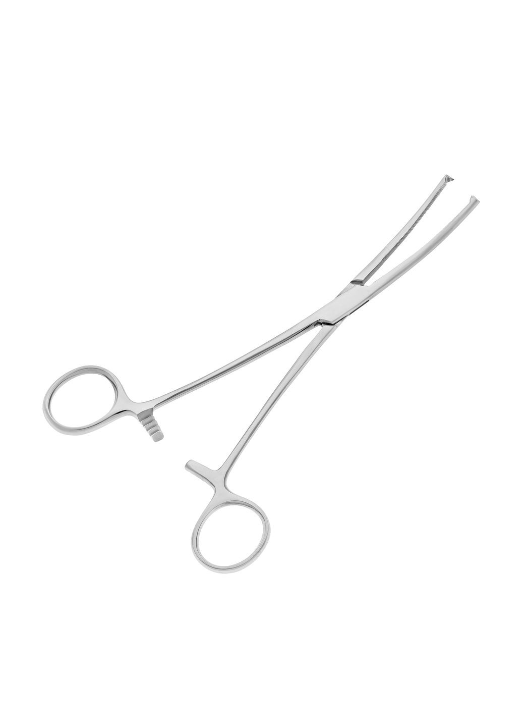 Затискач по Bengolea, з кремальєрою для прикріплення білизни до очеревини. 19,5 см MEDEM (338850190)