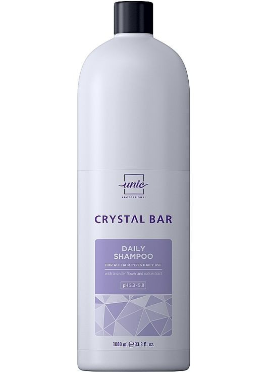 Шампунь для щоденного використання Crystal Bar Daily Shampoo 1000ml (1289111-195026) Unic (368664228)