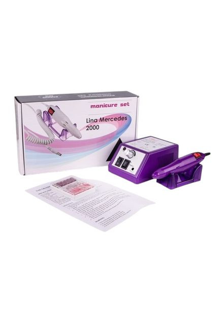 Аппарат для маникюра фрезер Mercedes 2000 Purple Global Fashion (324833759)