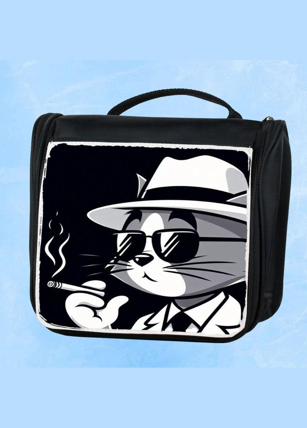 Дорожная сумка - органайзер для косметики несессер Art #61 Черная No Brand (318677552)