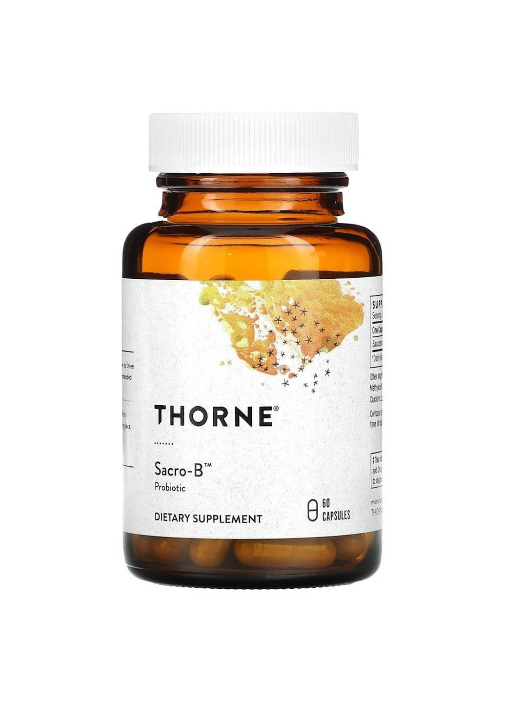 Пробіотики та пребіотики Sacro-B, 60 вегакапсул Thorne Research (294929188)