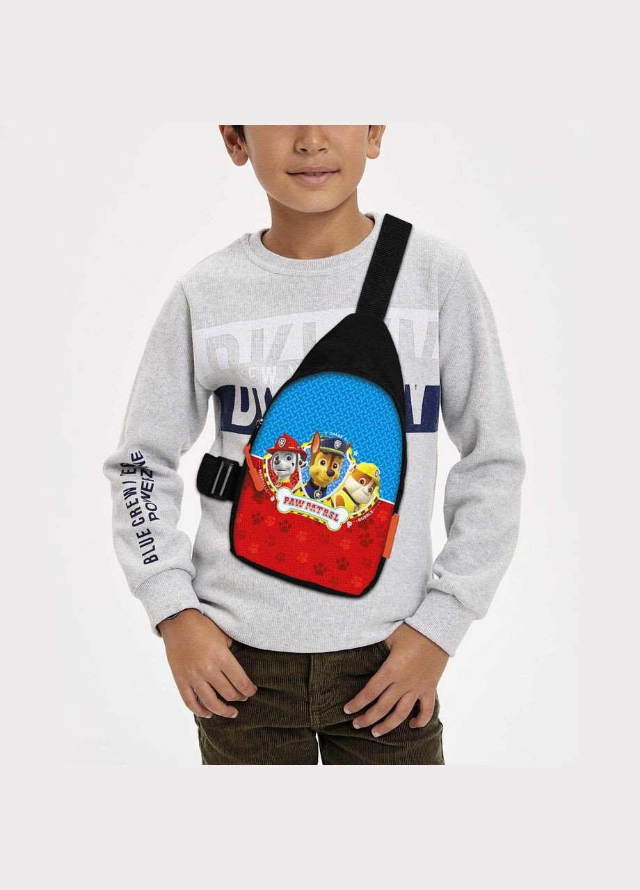 Сумка через плече дитяча Щенячий патруль 29х17 см сумка слінг для хлопчика (2602) No Brand (336872966)
