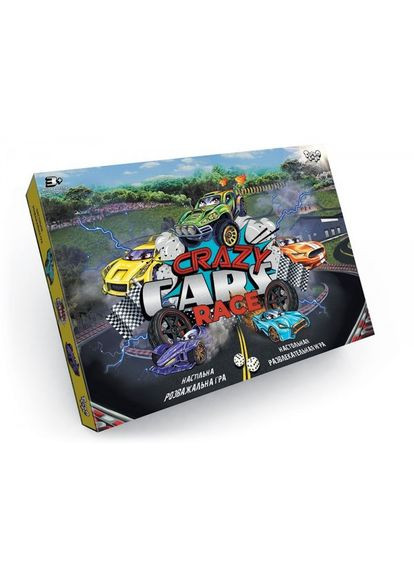 Гра настільна Crazy Cars Race ДТ-ІМ-11-29 Danko Toys (365432186)