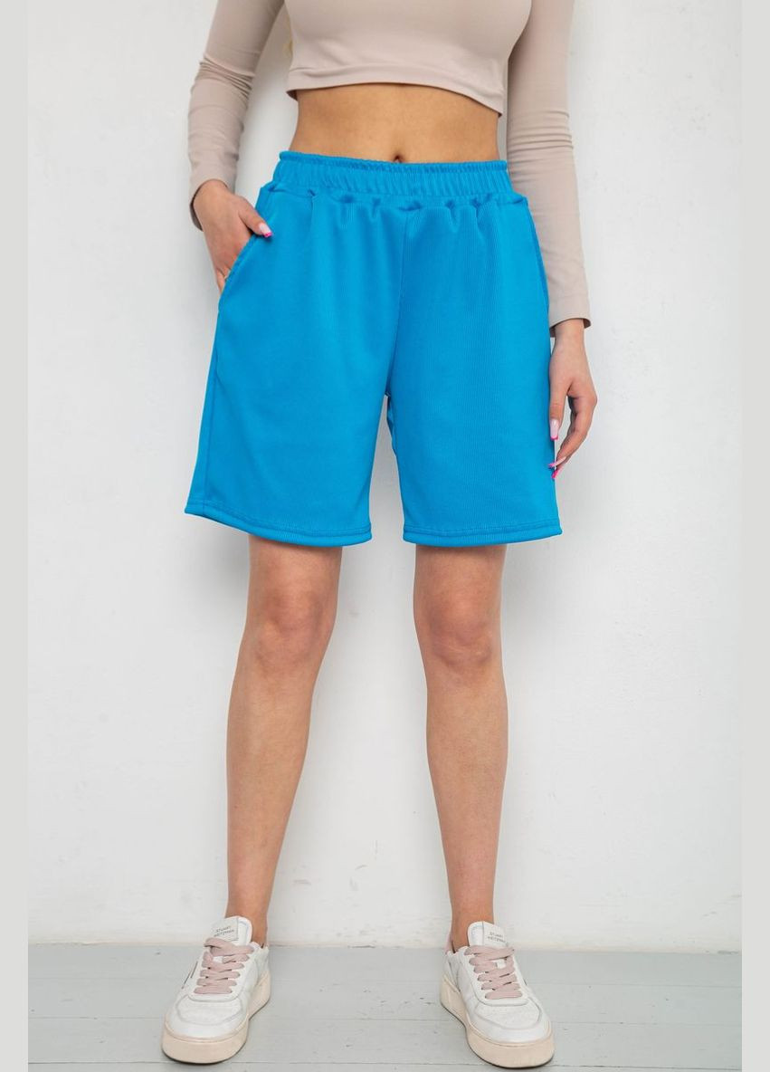 Шорти жіночі в рубчик, колір зелений, 238R110 Anello (328604860)