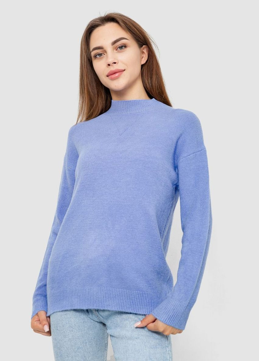 Голубой свитер женский шерстяной,, 244r0390 Ager